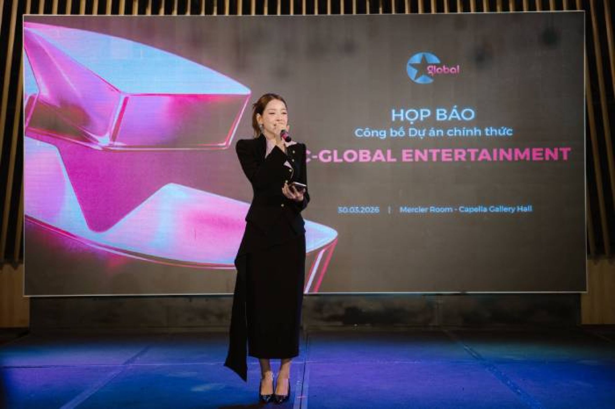 Chi Pu đ&aacute;nh dấu bước ngoặt sự nghiệp với vai tr&ograve; Co-founder của C-Global Entertainment