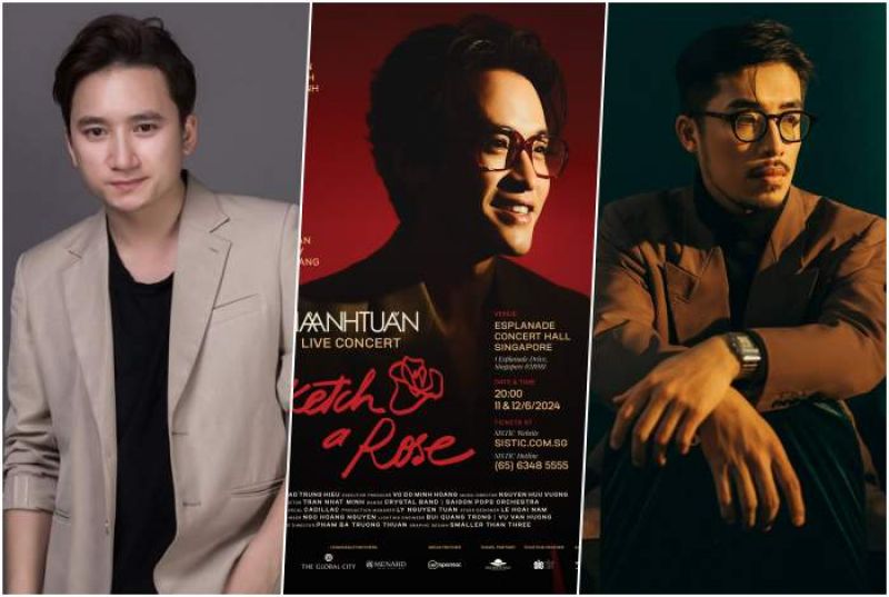 Phan Mạnh Quỳnh, Vũ. g&oacute;p mặt trong live concert của H&agrave; Anh Tuấn tại Singapore