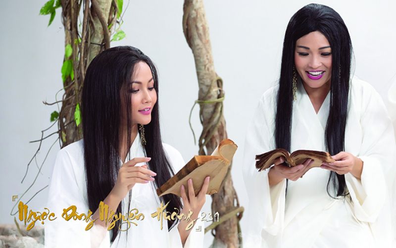 Hoa hậu H'Hen Ni&ecirc; bất ngờ xuất hiện trong dự &aacute;n "Ngược d&ograve;ng - Nguy&ecirc;n Hương 239" của Phương Thanh