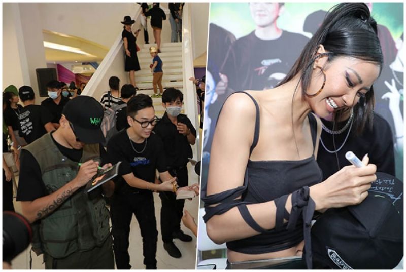 Fan vỡ &ograve;a, n&aacute;o loạn khi Suboi, Wowy xuất hiện tại sự kiện Rap Việt