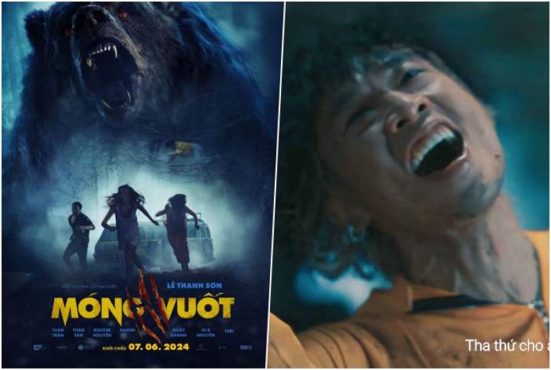 Tuấn Trần ẩn nấp, run rẩy sống s&oacute;t trước qu&aacute;i th&uacute; khổng lồ