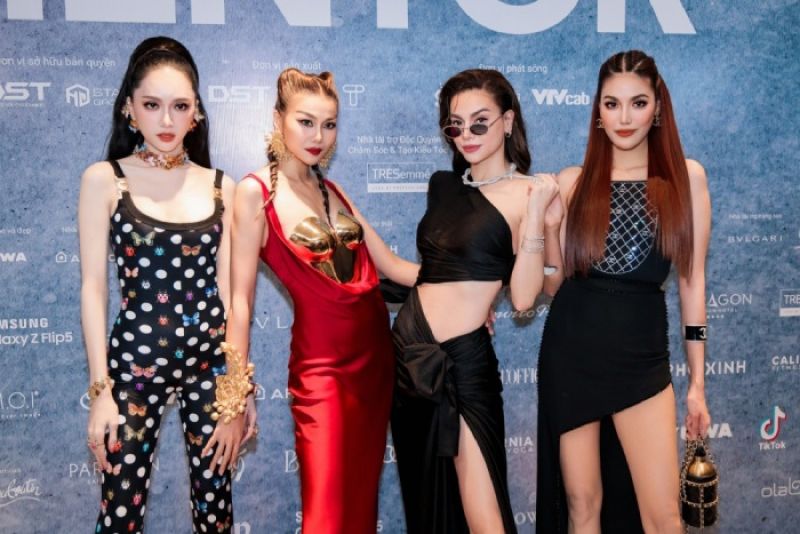 &ldquo;4 chị đại&rdquo; The New Mentor 2023 xuất hiện với  &ldquo;c&acirc;y&rdquo; h&agrave;ng hiệu ra mắt chuơng tr&igrave;nh