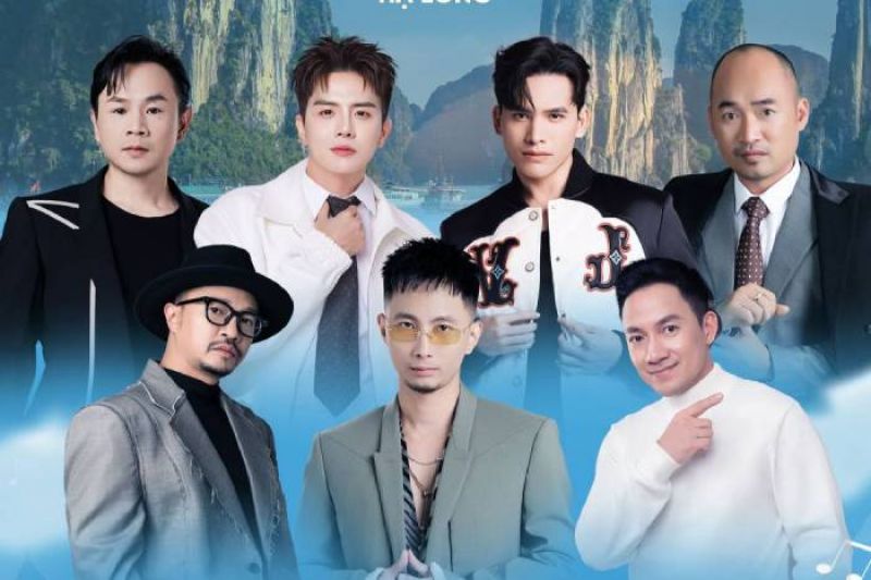 Tiến Luật, Binz c&ugrave;ng anh em "Nh&agrave; trẻ" thực hiện live show ở Hạ Long