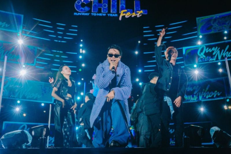 Wowy b&ugrave;ng nổ của trong đ&ecirc;m nhạc đ&oacute;n năm mới 2023