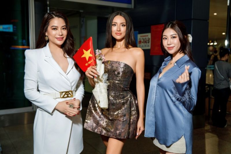 Lydie Vũ ch&iacute;nh thức l&ecirc;n đường sang Ba Lan nhập cuộc Miss Supranational 2024