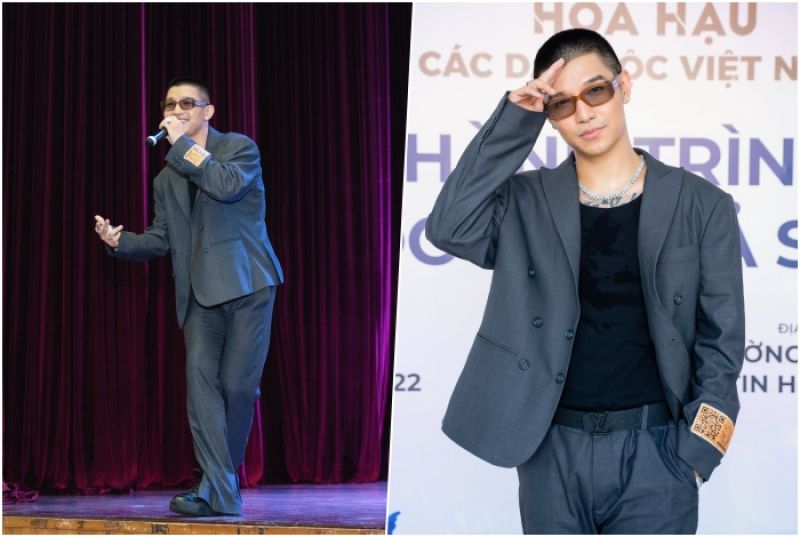 Cường 7 khuấy động buổi đồng h&agrave;nh tuyển sinh Hoa hậu c&aacute;c D&acirc;n tộc Việt Nam 2022